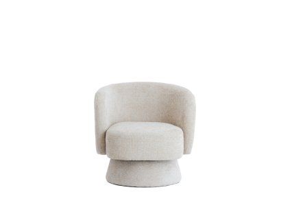 Stolička 81x78x77 cm TURDA béžová