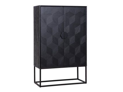 Úložná skrinka Blax čierna