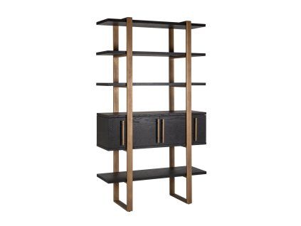 Vitrína Cambon tmavá káva