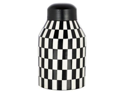 Úložný box Malou čiernobiely malý