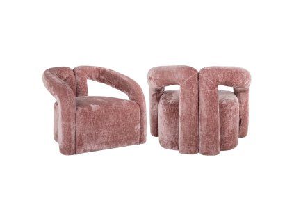 Lehátko Dana ružová ženilka