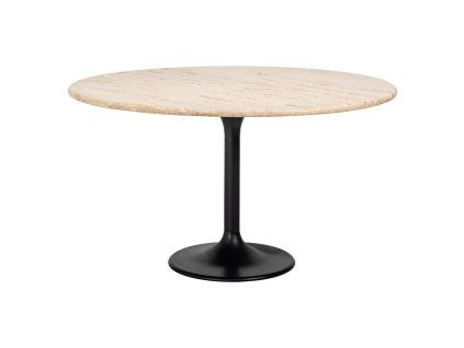 Jedálenský stôl Hampton čierny 140Ø