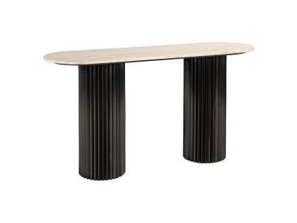 Konzola Hampton tmavohnedá