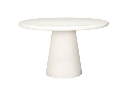 Jedálenský stôl Bloomstone biely 130Ø