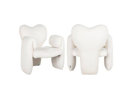 Jedálenská stolička Didi ovečka biela