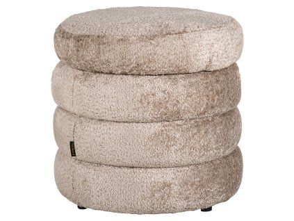 Taburetka a podnožka Adele, ovca, prírodná