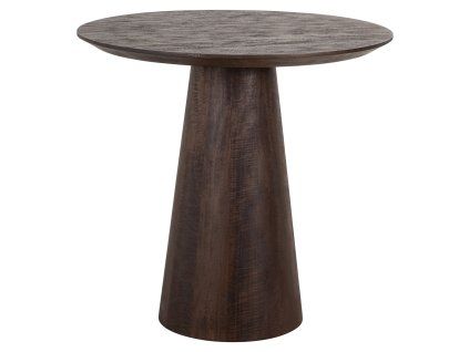 Bistro stolík Willow tmavohnedý 80Ø