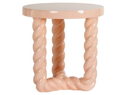 Konferenčný stolík Rosly ružový