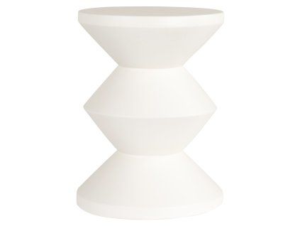 Konferenčný stolík Bloomstone biely 35Ø