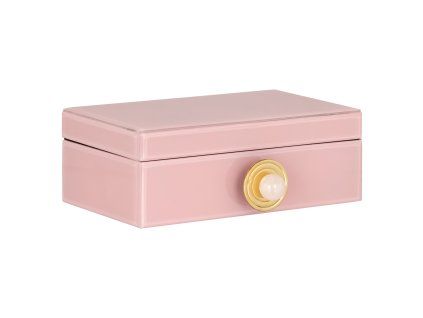 Úložný box Jamila ružový, veľký