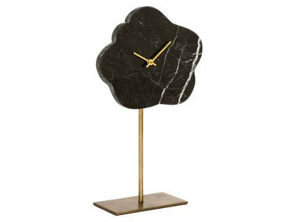 Hodiny Bram čierno/zlaté