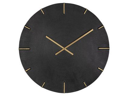 Hodiny Bilal čierno-zlaté