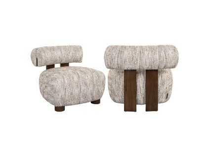 Lehátko Arabella sivo-kokosové