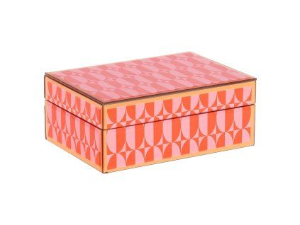 Úložný box Abba ružový malý