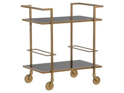 Vozík Xo brúsené zlato