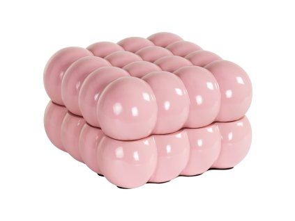 Úložný box Cece ružový malý