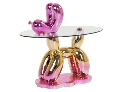 Konferenčný stolík Usha ružový