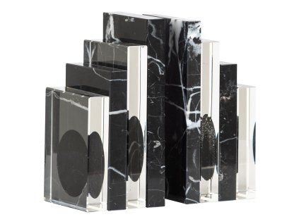 Knižné stojany Fancy čierne