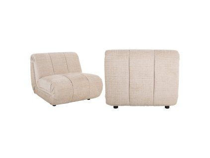 Lehátko Kyli jaspis krémové