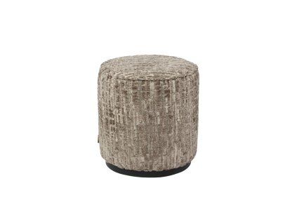 Pouffe & Footstool Lexie greige 45Ø