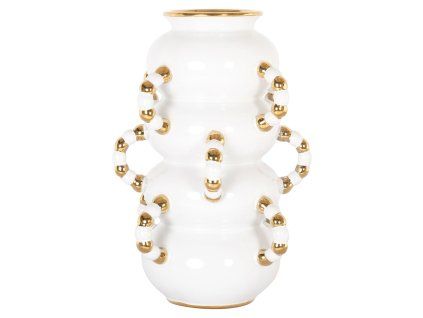 Váza Pippy biela malá