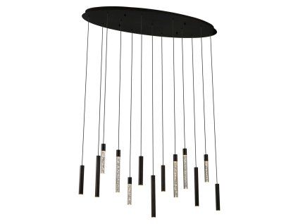 Veľký bronzový luster Oxley