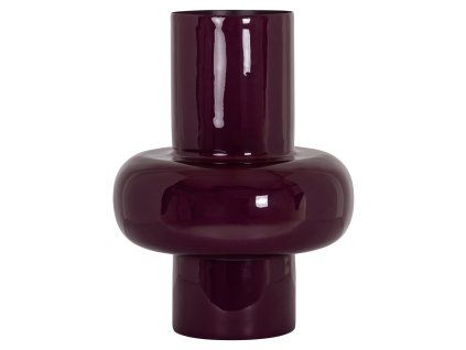 Váza Ashlyn bordová malá