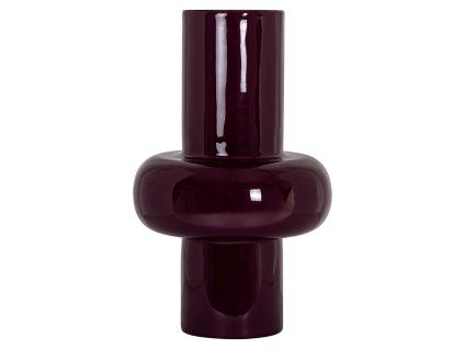 Váza Ashlyn bordová, veľká