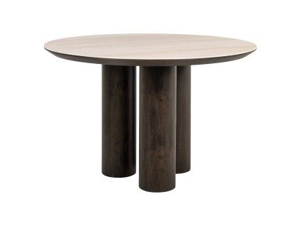 Jedálenský stôl Ritz hnedý 120Ø