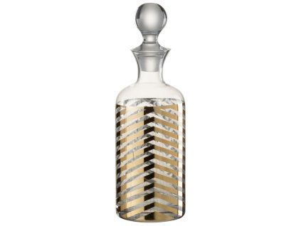 Karafa so zlatým zdobením