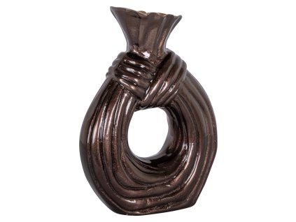 Váza Suen tmavohnedá veľká