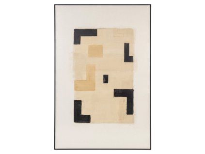 Nástenné umenie Vortex béžové ľavé