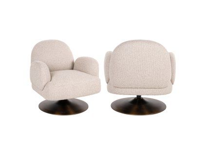 Otočné ležadlo Kagney Biscotti