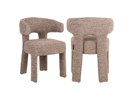 Jedálenská stolička Nerio mocca linear