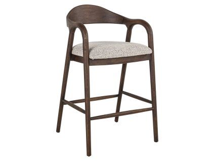 Barová stolička Mihara mocca elegance