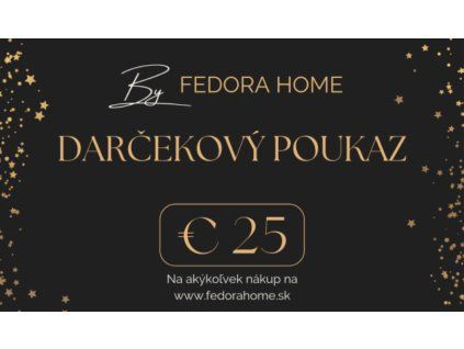Darčekový poukaz 25€
