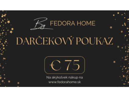 Darčekový poukaz 75€