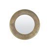 Zrkadlo Ø88x5 cm SANA antický bronz