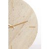 Hodiny Ø43 cm JENAY travertín pieskové
