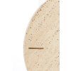 Hodiny Ø43 cm JENAY travertín pieskové