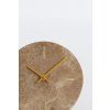 Hodiny Ø15 cm MORENO mramorovo hnedé