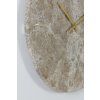 Hodiny Ø43 cm MORENO mramorovo hnedé