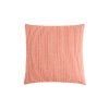 Vankúš 45x45 cm HAYDEN krémový+koralový