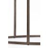 Konferenčný stolík S/2 Ø61x37+Ø76x41 cm TALCA tmavohnedý