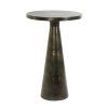 Príručný stolík Ø39x61 cm PHILOS antický bronz