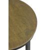 Stĺp Ø40x101 cm RETIRO matná čierna + surový antický bronz