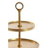 Stojan 3 vrstvy Ø32x48 cm MAROZU zlatý