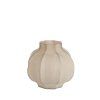 Váza Ø32,5x32 cm TEJEDA sklo svetlohnedá