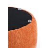 Taburetka Ø50x40 cm SIBIU oranžová