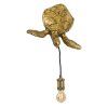 Nástenná lampa 35x26x20 cm TURTLE bronzová